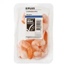 PLUS PLUS Cocktailgarnalen aanbieding