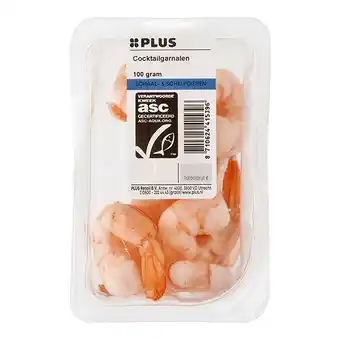PLUS PLUS Cocktailgarnalen aanbieding