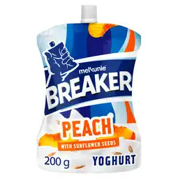 PLUS Melkunie Breaker Perzik Zonnebloempit Yoghurt aanbieding