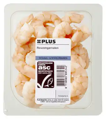 PLUS PLUS Reuzengarnalen aanbieding