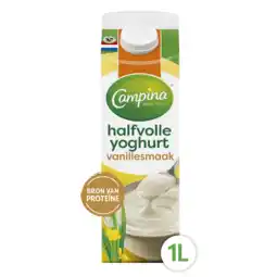 PLUS Campina Vanille yoghurt aanbieding