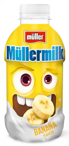 PLUS Müllermilk Milk banaan aanbieding