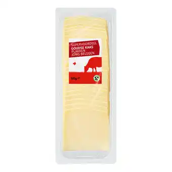 PLUS Neutraal Gouda plakken jong belegen 500 gram aanbieding