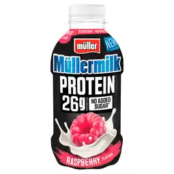 PLUS Müllermilk Protein framboos aanbieding