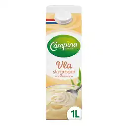 PLUS Campina Slagroomvla vanille aanbieding