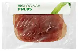PLUS Biologisch PLUS Bio runderrookvlees aanbieding