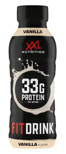 PLUS XXL Fit Drink vanilla 330ml aanbieding