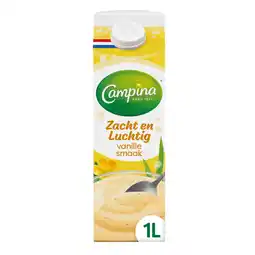 PLUS Campina Zacht & luchtig vanille aanbieding