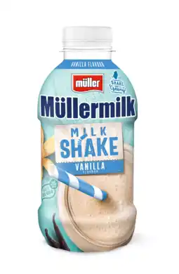 PLUS Müllermilk Milk shake vanille aanbieding