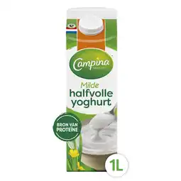 PLUS Campina Halfvolle milde yoghurt aanbieding