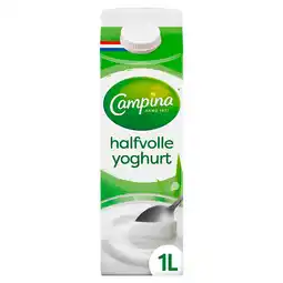 PLUS Campina Halfvolle milde yoghurt aanbieding