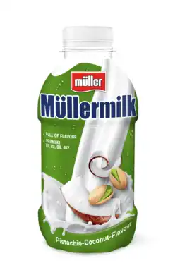 PLUS Müllermilk Pistache kokos aanbieding