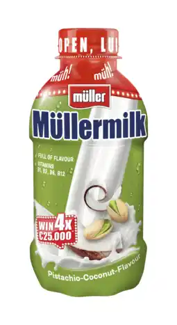 PLUS Müllermilk Pistache kokos aanbieding