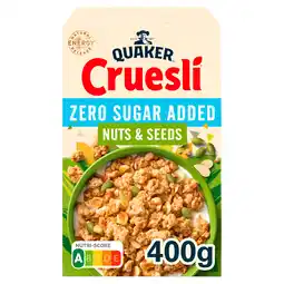PLUS Quaker Cruesli Nuts & Seeds aanbieding