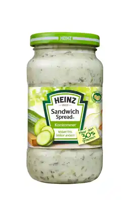 PLUS Heinz Sandwich spread komkommer aanbieding