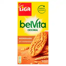 PLUS Liga Belvita BelVita koekjes meergranen aanbieding