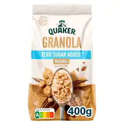 PLUS Quaker Granola Naturel / Nature aanbieding