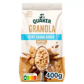 PLUS Quaker Granola Naturel / Nature aanbieding