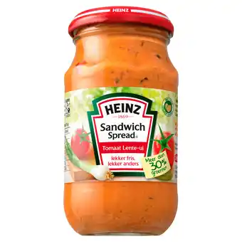 PLUS Heinz Sandwich spread tomaat lente-ui aanbieding