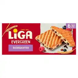 PLUS Liga Evergreen koekjes bosvruchten aanbieding