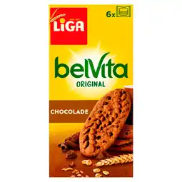 PLUS Liga Belvita BelVita koekjes chocolade aanbieding
