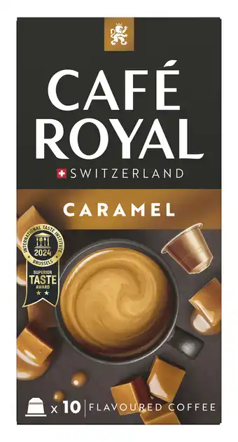 PLUS Café Royal Koffiecups caramel flavour aanbieding