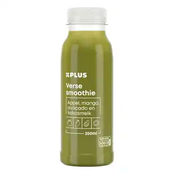 PLUS PLUS Verse smoothie appel avocado kokos aanbieding