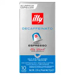 PLUS Illy Capsules decaffeinato aanbieding