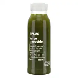 PLUS PLUS Verse smoothie mango spinazie chia aanbieding
