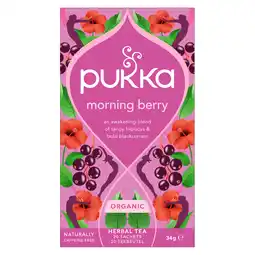 PLUS Pukka Thee morning berry aanbieding