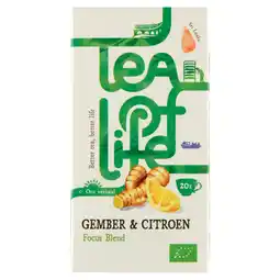 PLUS Tea of Life Focus Blend gember citroen aanbieding