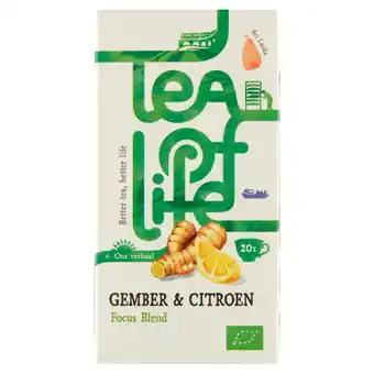 PLUS Tea of Life Focus Blend gember citroen aanbieding