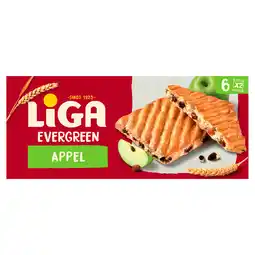 PLUS Liga Evergreen koekjes appel aanbieding