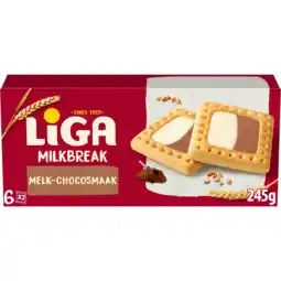 PLUS Liga Milkbreak Chocolade aanbieding