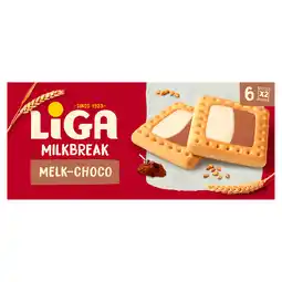 PLUS Liga Milkbreak Chocolade aanbieding