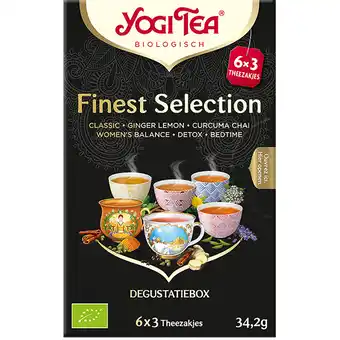 PLUS Yogi Tea Finest selection aanbieding