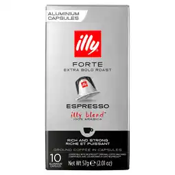 PLUS Illy Espresso forte koffiecups aanbieding