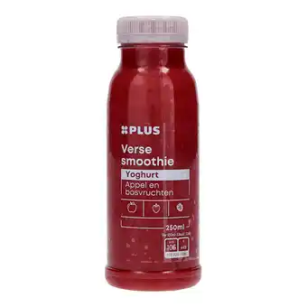 PLUS PLUS Verse smoothie yoghurt bosvruchten aanbieding
