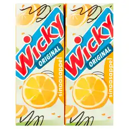 PLUS Wicky Original sinaasappel 6-pack aanbieding