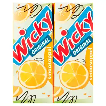 PLUS Wicky Original sinaasappel 6-pack aanbieding