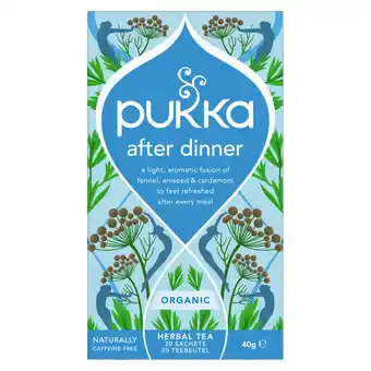 PLUS Pukka Thee after dinner aanbieding