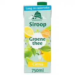 PLUS Van de Boom Siroop groene thee citrus aanbieding