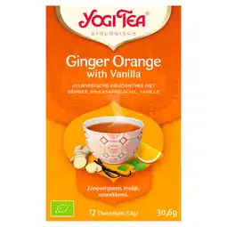 PLUS Yogi Tea Ginger Orange aanbieding