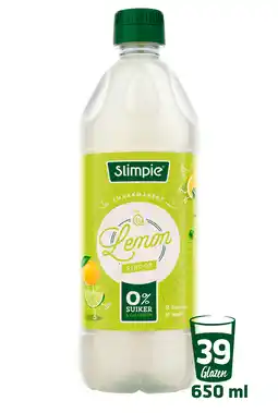 PLUS Slimpie Limonadesiroop lemon aanbieding
