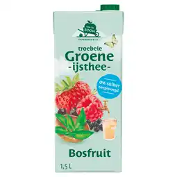 PLUS Van de Boom Groene thee bosfruit aanbieding