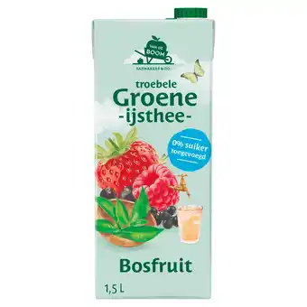 PLUS Van de Boom Groene thee bosfruit aanbieding