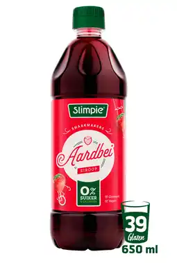 PLUS Slimpie Limonadesiroop aardbei aanbieding