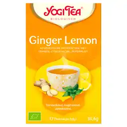 PLUS Yogi Tea Ginger Lemon aanbieding