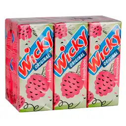 PLUS Wicky Original framboos 6-pack aanbieding