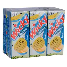 PLUS Wicky Original fruit 6-pack aanbieding